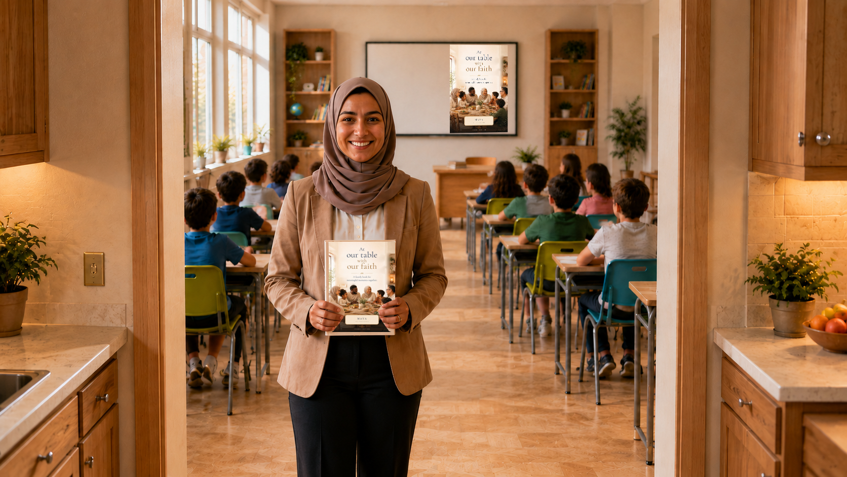 Islamitisch eindbeeld klas